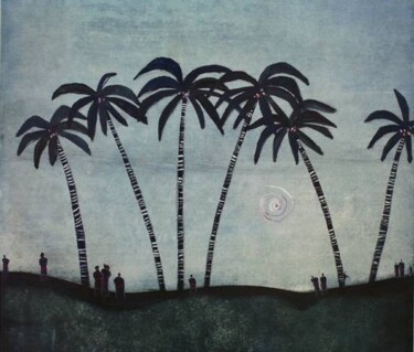 Pintura titulada "NATIVOS" por Arturo Morin, Obra de arte original