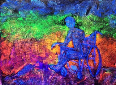 绘画 标题为“Tutto va bene” 由Michael Jiliak, 原创艺术品, 丙烯