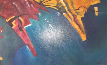 Paix, 2002 Painting titled "Paix, 2002" by Diane Medus, Original Artwork, Oil