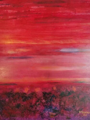 Peinture intitulée "BB91" par Herve Megaides, Œuvre d'art originale, Huile
