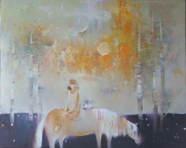 제목이 "On the Way Home | П…"인 미술작품 Tanya Grinevich로, 원작, 기름