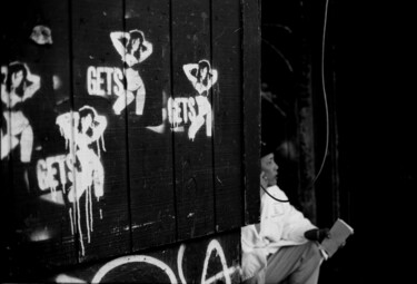제목이 "Téléphone Boston"인 사진 Arnaud Dubois로, 원작, 아날로그 사진