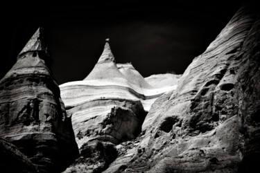 Mountains 4 : Sculpted mountains Photography titled "Mountains 4 : Sculp…" by Frank Verreyken, Original Artwork, Digital Photography