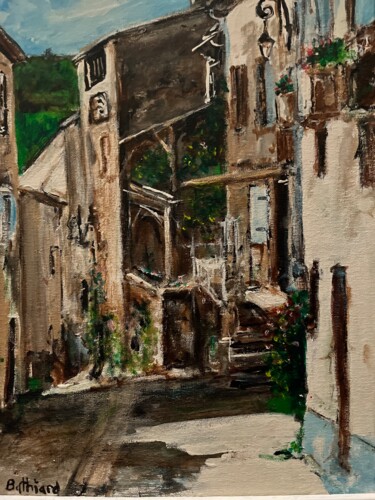 제목이 "La petite rue"인 미술작품 Daniel Bathiard로, 원작, 아크릴