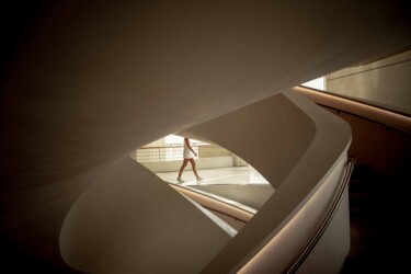 Photographie intitulée "Vortex Basket" par Marie Navarre, Œuvre d'art originale, Photographie numérique