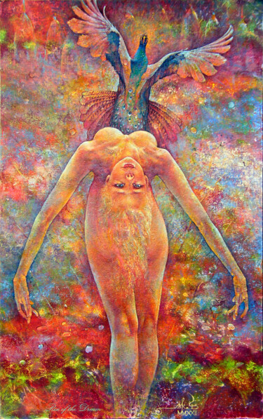 Peinture intitulée "Rise of the Dream" par Valeriy Kot, Œuvre d'art originale, Huile