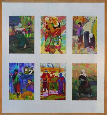 数字艺术 标题为“Hp3...43x46,5peintu…” 由Laurent Pradat, 原创艺术品, 数字油画