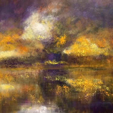 Peinture intitulée "Rondeau 2" par Anne Vignau, Œuvre d'art originale, Acrylique