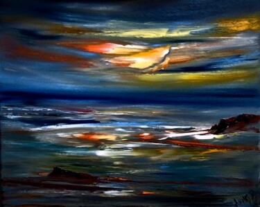 Peinture intitulée "Dreams" par Pascal Jung, Œuvre d'art originale, Huile