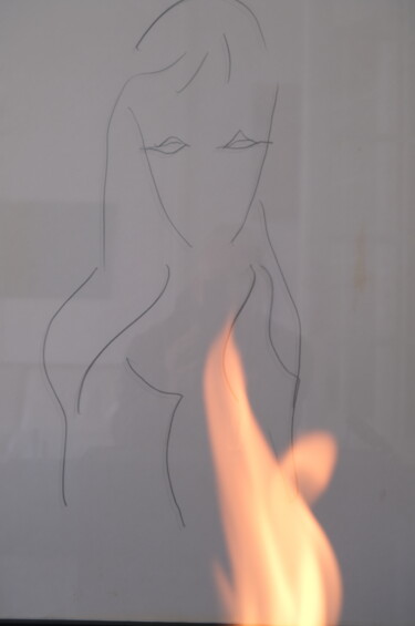 Esquisse Femme flamme