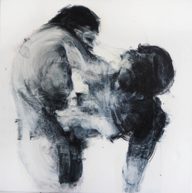 Peinture intitulée "While alive (Cleava…" par Cynthia Gregorova, Œuvre d'art originale, Huile