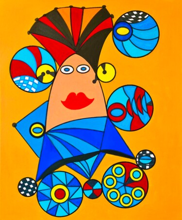Pintura intitulada "MAGICA" por Massimo Zerbini, Obras de arte originais, Acrílico
