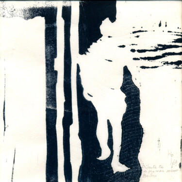 印花与版画 标题为“Berlin Block Monoty…” 由Henry Pouillon, 原创艺术品, 蒙纳 安装在其他刚性面板上