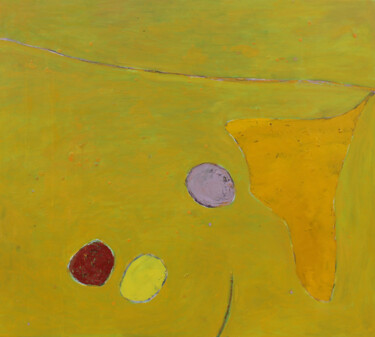 Pintura titulada "Warm autumn II" por Sergiy Dekalyuk, Obra de arte original, Oleo