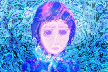 「9. PRINCESS  HALLUC…」というタイトルのデジタルアーツ Ageliki Bakaによって, オリジナルのアートワーク, デジタル絵画