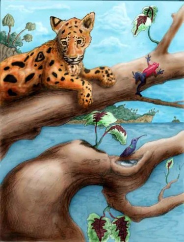 Digital Arts titled "Viewing Tree" by Jason Stillman, Original Artwork