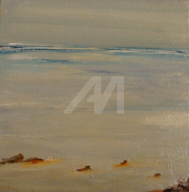 Peinture intitulée "Douceur marine" par Nelly Carnet, Œuvre d'art originale, Acrylique Monté sur Châssis en bois