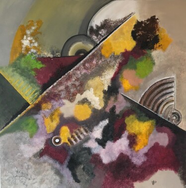 Peinture intitulée "Galaxie" par Vp, Œuvre d'art originale, Acrylique Monté sur Châssis en bois