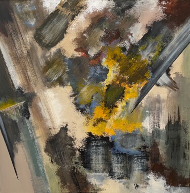 Peinture intitulée "Impact" par Vp, Œuvre d'art originale, Acrylique Monté sur Châssis en bois