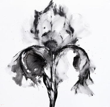 제목이 "Black and white flo…"인 미술작품 Rosi Roys로, 원작, 아크릴