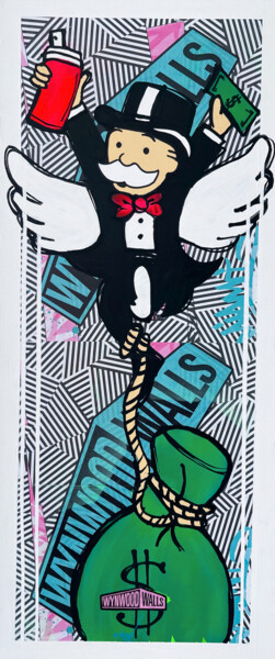 My life is my message Schilderij getiteld "My life is my messa…" door Esteban Vera (EVera), Origineel Kunstwerk, Acryl