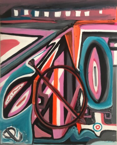 "??" başlıklı Tablo Art Llorente Ruano tarafından, Orijinal sanat, Akrilik Ahşap panel üzerine monte edilmiş