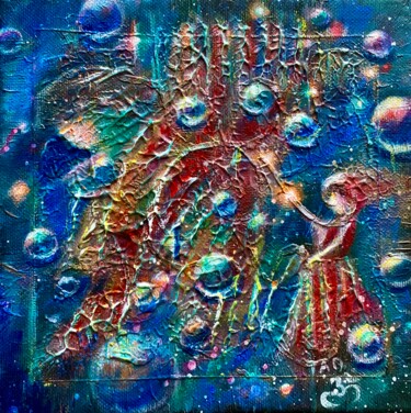 绘画 标题为“Cosmos” 由Tanja Olsson, 原创艺术品, 丙烯