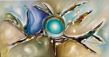 Pittura intitolato "Energie - XXL" da Gena Genadyj, Opera d'arte originale, Acrilico