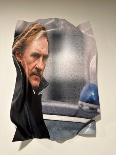 제목이 "DEPARDIEU 36 QUAI D…"인 조형물 Eddy Breda (Crim In Art)로, 원작, 수지