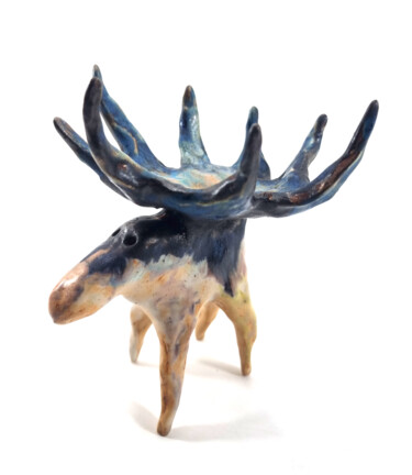 雕塑 标题为“ELK XVI” 由Aare Freimann, 原创艺术品, 陶瓷
