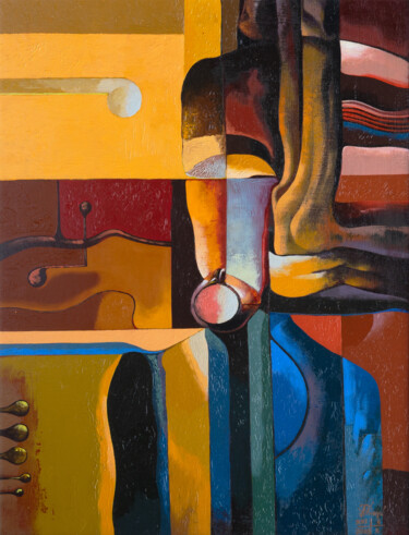 Painting titled "Lisa’s Gardens" by Ihar Kavaleu, Original Artwork, Oil