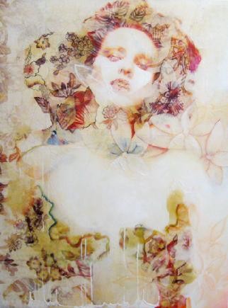Painting titled "Un rêve inaccessible" by Argante, Original Artwork, Oil