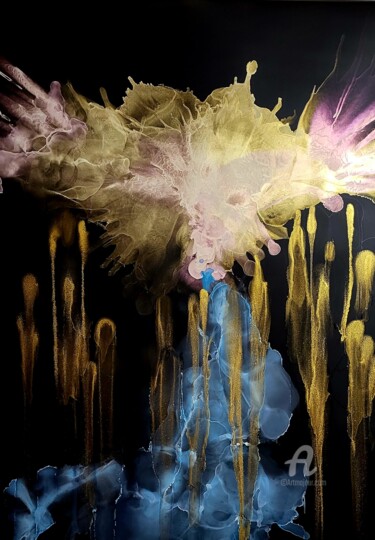 The Ava Tree Peinture intitulée "The Ava Tree" par Natalja Surikova, Œuvre d'art originale, Encre