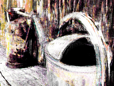 Arts numériques intitulée "LC_2" par Roberto Saiz, Œuvre d'art originale, Peinture numérique