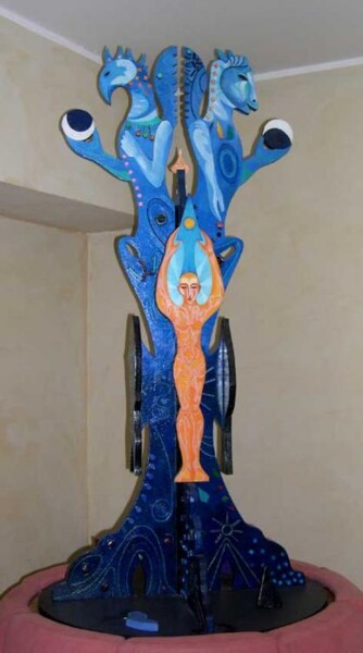 Sculpture titled "Kronos Giorno Hotel…" by Costantino Canonico, Original Artwork