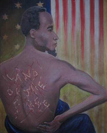 绘画 标题为“Land of the Free” 由Cyril Harris, 原创艺术品, 丙烯