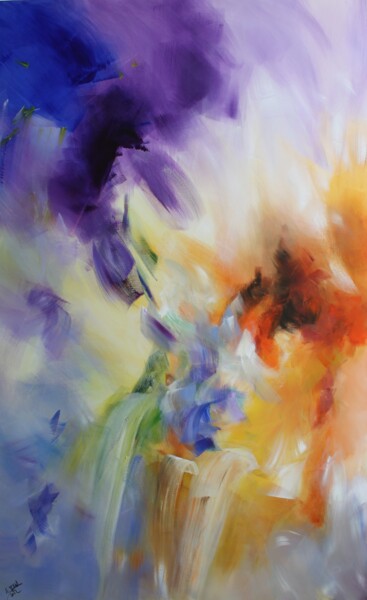 Peinture intitulée "« Correspondances n…" par Emmanuelle Moch, Œuvre d'art originale, Acrylique Monté sur Châssis en bois