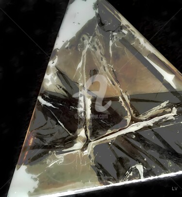 Digital Arts titled "Abstract Porcelain…" by Vincent Litoux, Original Artwork, Photo Montage