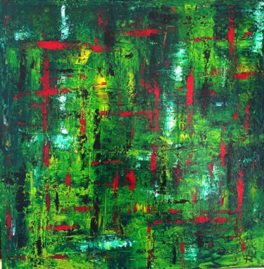 Peinture intitulée "Perséphone" par Renaud Angerville-Langlois, Œuvre d'art originale, Acrylique Monté sur Châssis en bois