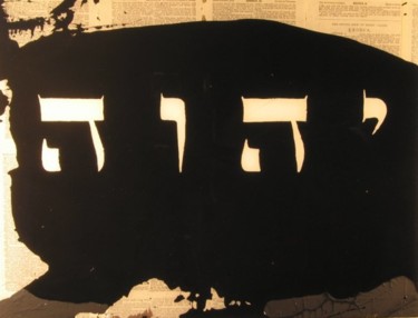 Collages titled "YHVH" by Danny Hughes, Original Artwork