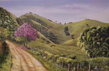 Beleza na Serra 绘画 标题为“Beleza na Serra” 由Alex Carvalho, 原创艺术品, 丙烯