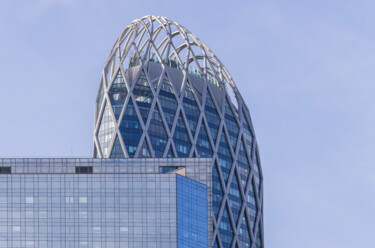 Photography titled "La Défense couleur" by Aurélien Comte, Original Artwork, Digital Photography