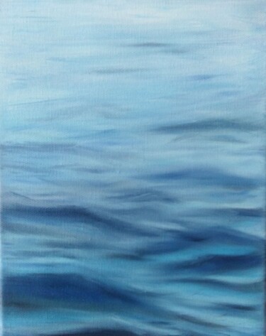 绘画 标题为“Sea surface #9” 由Julia Valova, 原创艺术品, 油