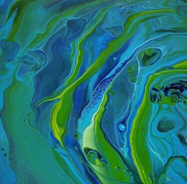 제목이 "Abstraction - Life…"인 미술작품 Miroslava Samoshkina로, 원작, 아크릴