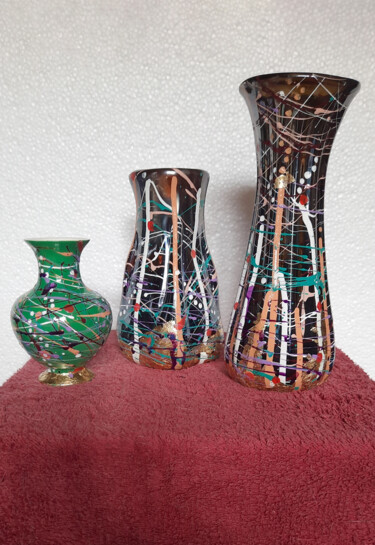 TRIO Sculpture titled "TRIO" by Dragos Bagia, Original Artwork, Ceramics