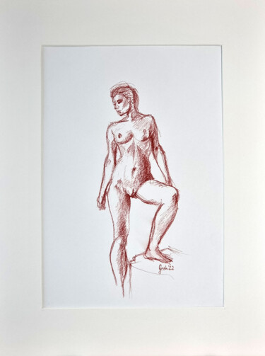 Venus Zeichnungen mit dem Titel "Venus" von Arne Groh, Original-Kunstwerk, Pastell