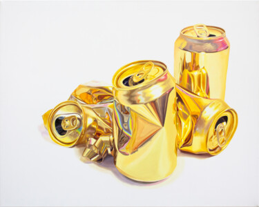 Peinture intitulée "AFTERPARTY V" par Morgan Bisoux, Œuvre d'art originale, Huile Monté sur Châssis en bois