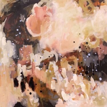 绘画 标题为“Les choses que j'ai…” 由Chantal Proulx, 原创艺术品, 丙烯 安装在木质担架架上