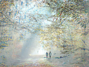 数字艺术 标题为“Promenons nous dans…” 由Michel Guillaumeau, 原创艺术品, 数字油画