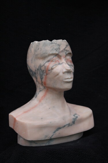 Sculpture titled "Deconstrucción 2/2" by David Gómez, Original Artwork, Stone